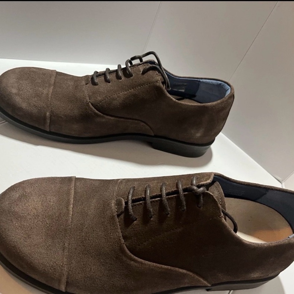 NEW Birkenstock Dalen Mocha Suede Oxford Shoes EU42 REG NIB Men 9 Wom 11 - Picture 4 of 6
